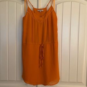 Womens Racerback Adjustable Strap Tunic, cantaloupe Color Size S